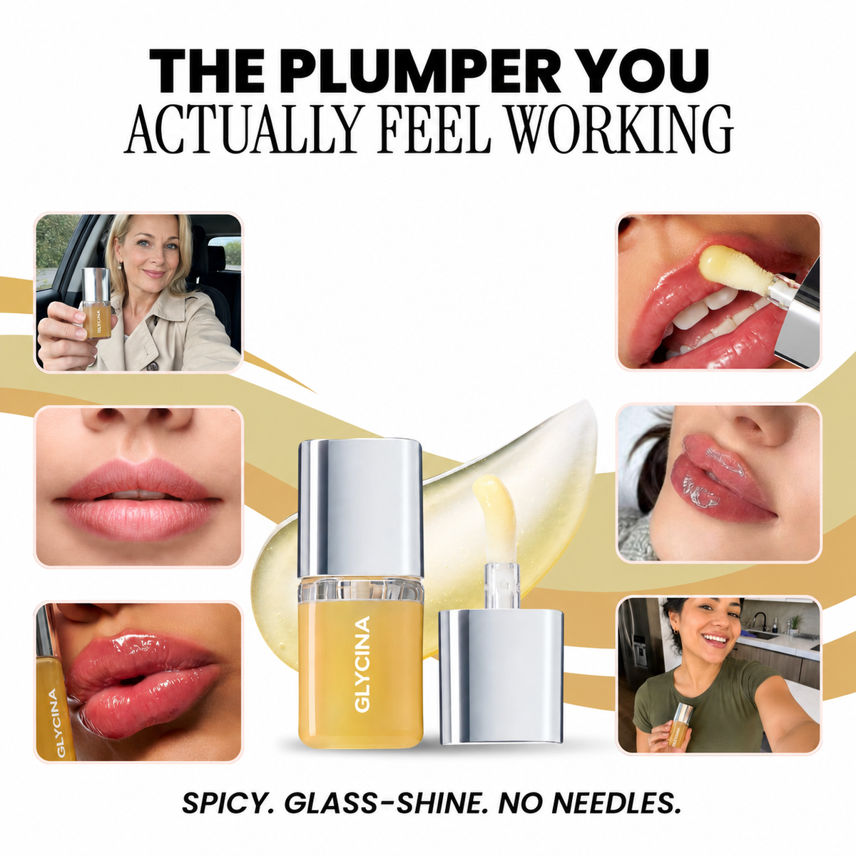 Spicy Lip Plumper - Fuller-Looking Lip Plumper Gloss
