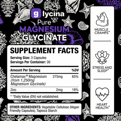 Glycina Magnesium Glycinate + Zinc