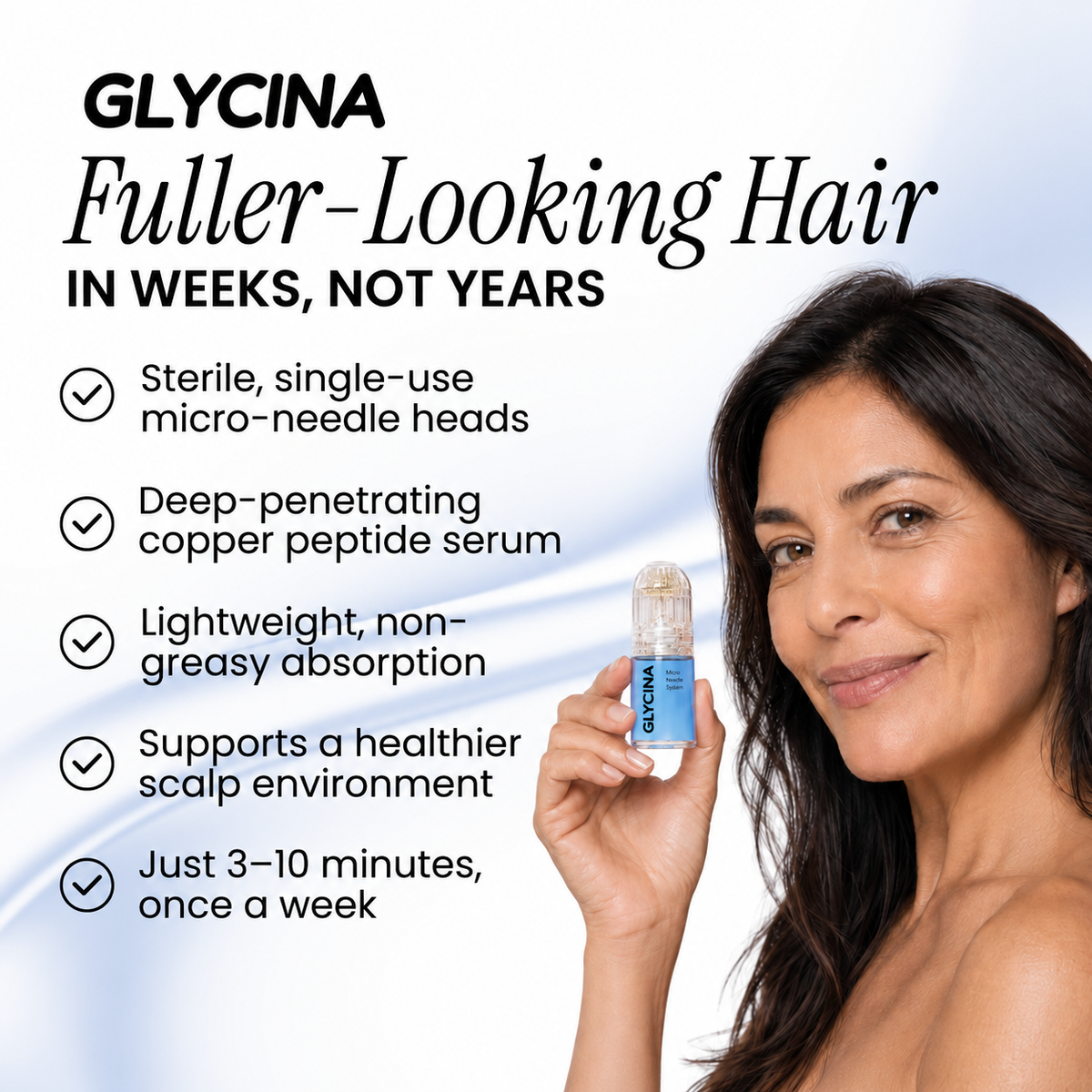 Micro-Infusion Peptide System For Hair Regrowth