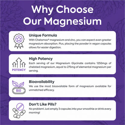 Glycina Magnesium Glycinate + Zinc