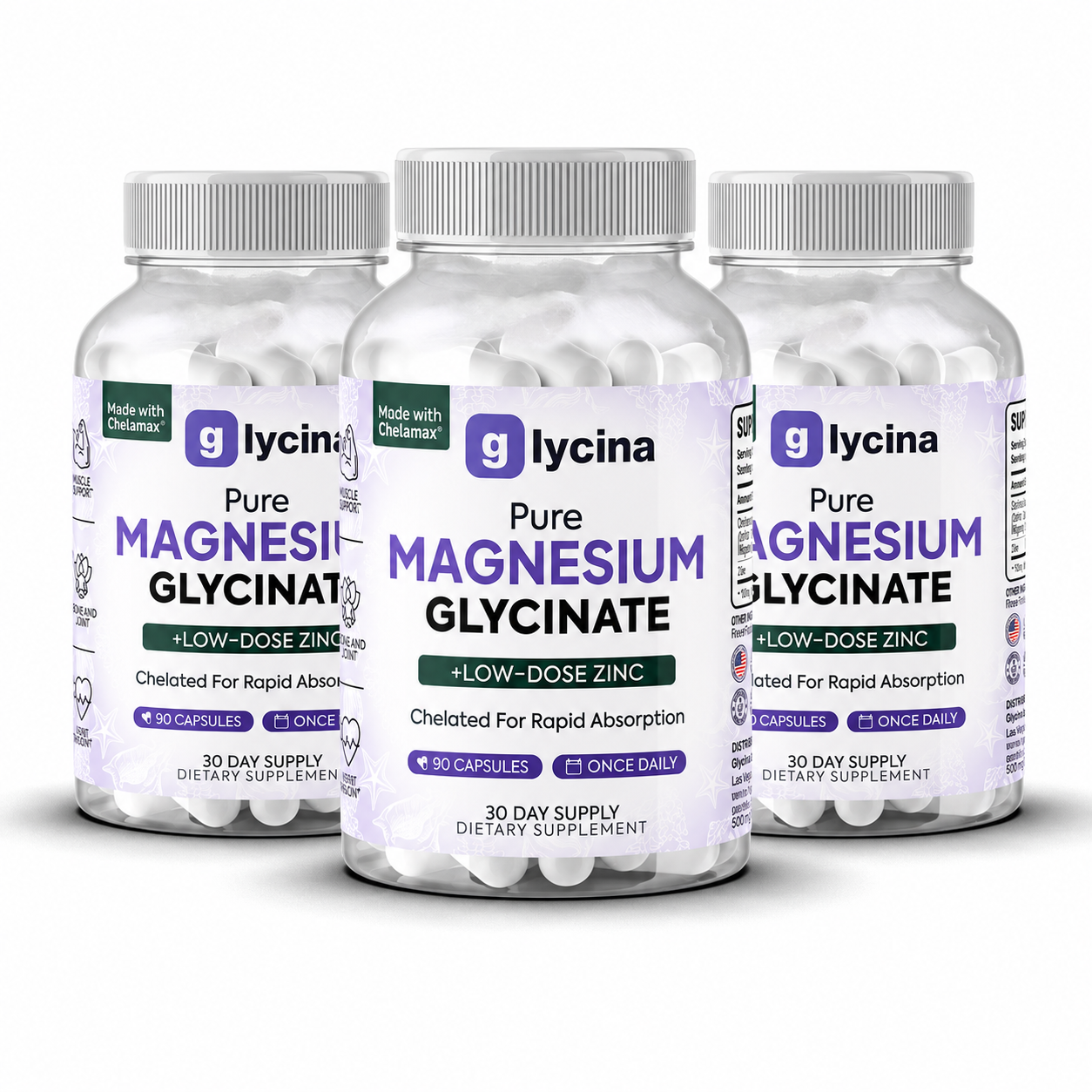 Glycina Magnesium Glycinate + Zinc