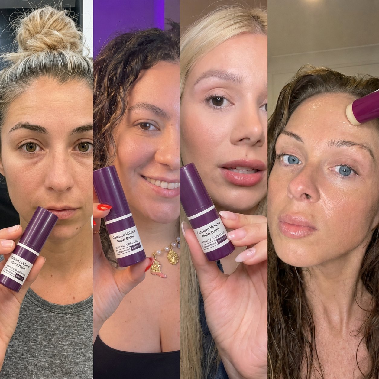 GLYCINA customer results collage